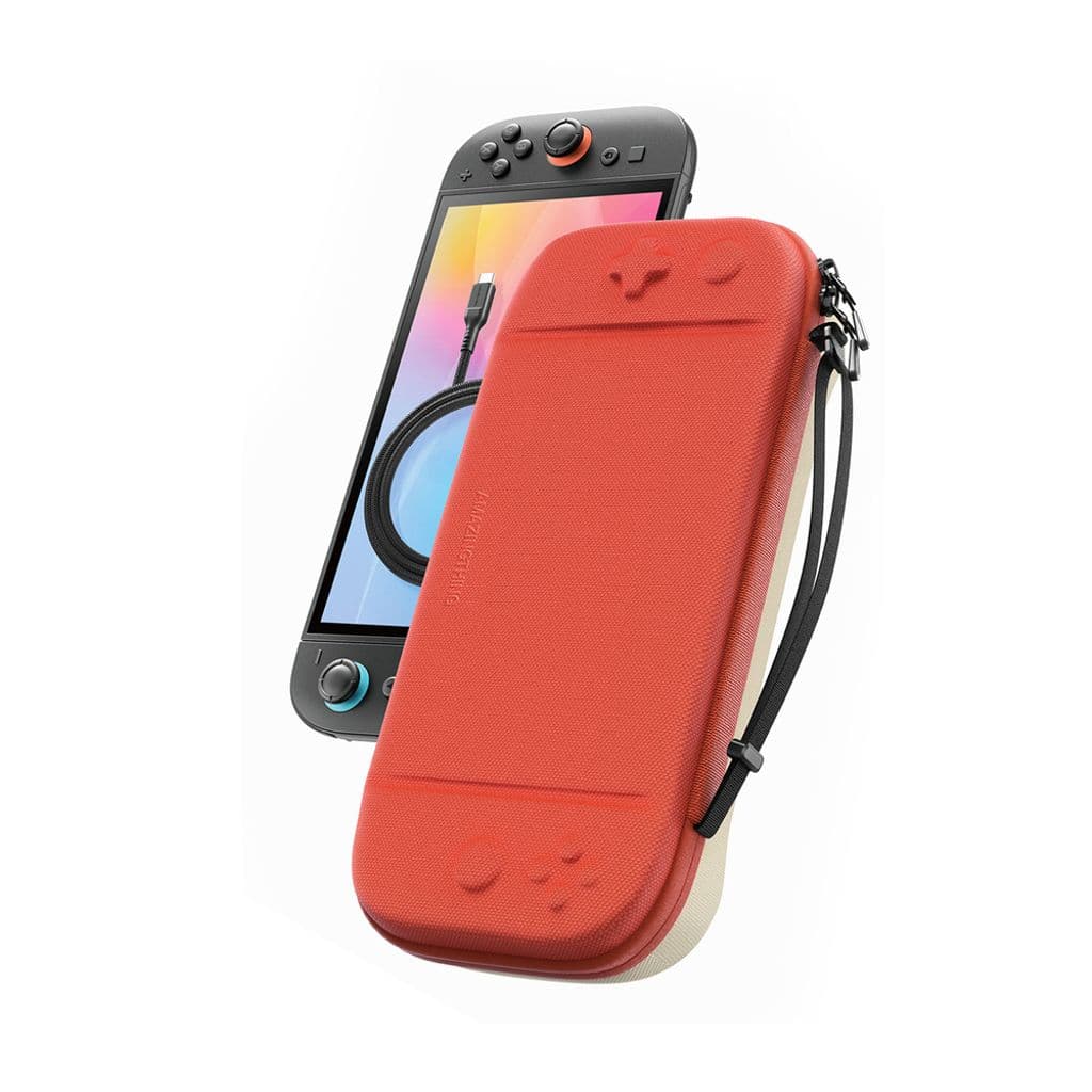 AmazingThing PlayShield EDC Skyddsfodral för Nintendo Switch 2 - Röd
