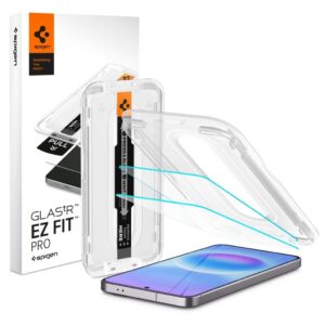 Spigen Glas.tR EZ Fit Pro 2-Pack skärmskydd till Samsung Galaxy A57 5G