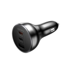 4Smarts VoltRoad Ultimate Billaddare 160W USB-C/USB-A - Svart