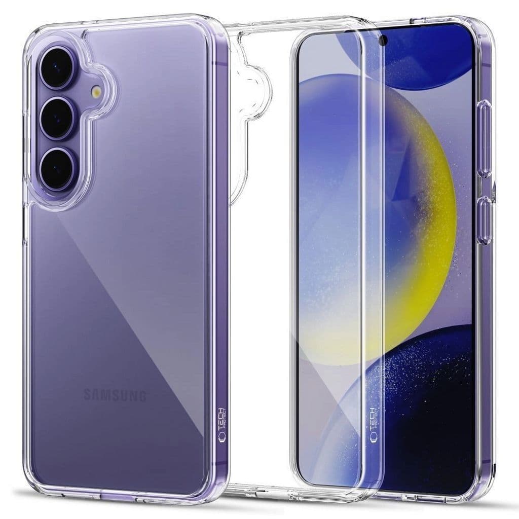 Tech-Protect FlexAir Hybrid Skal till Samsung Galaxy S25 FE - Transparent