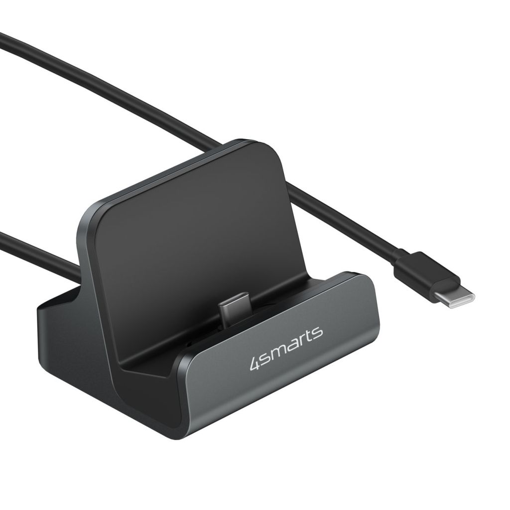 4Smarts VoltDock USB-C laddstation 60W för Smartphones – grå