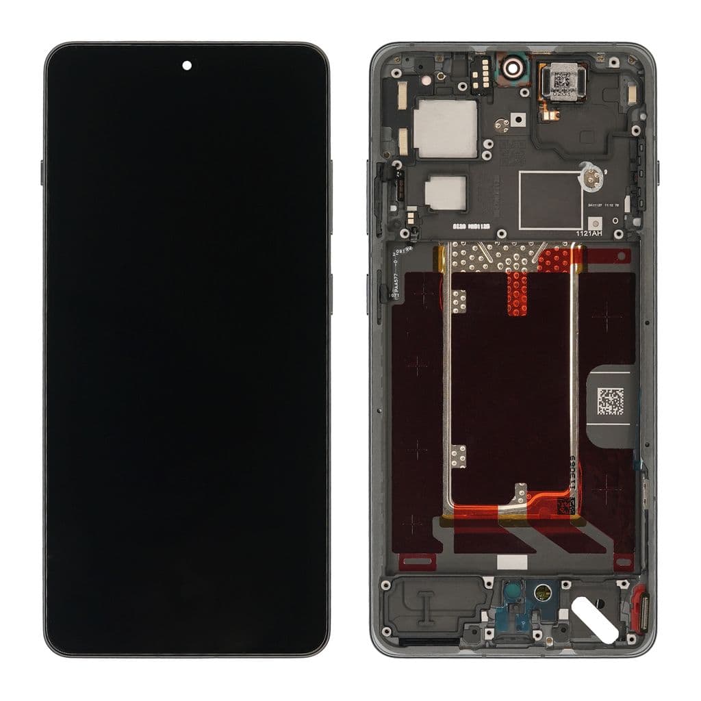 OnePlus 13R (CPH2645/CPH2691/CPH2647) LCD Display - svart
