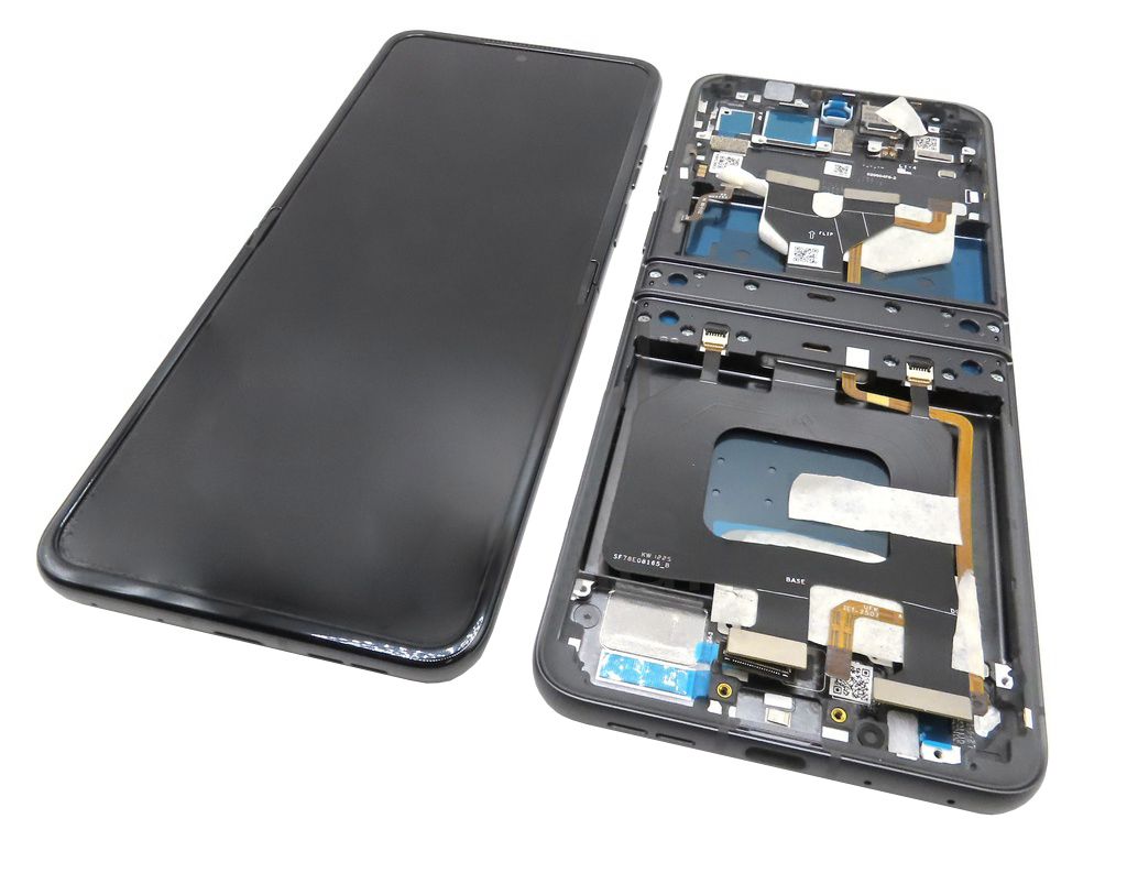 Motorola Razr 50 LCD Skärm Original - Svart