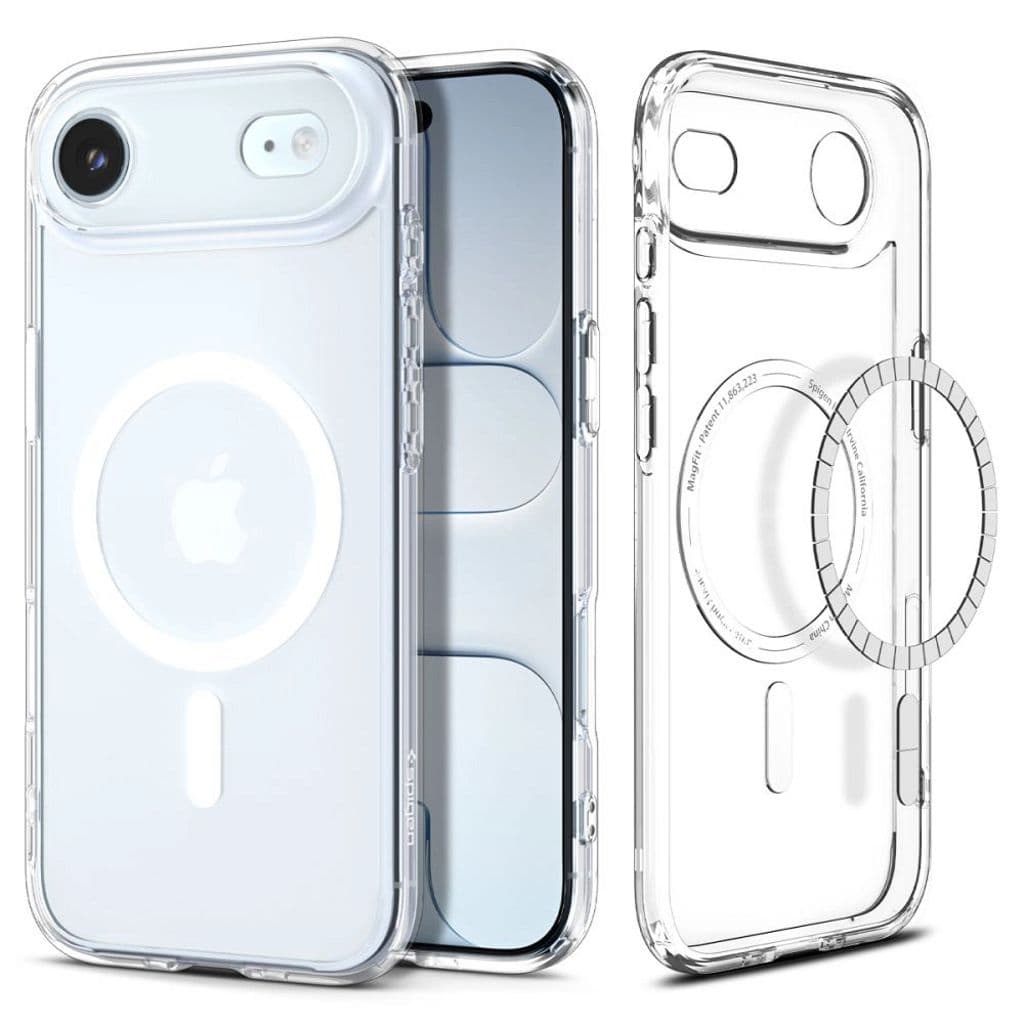 Spigen Ultra Hybrid MagSafe Skal till iPhone Air - Transparent/Vit
