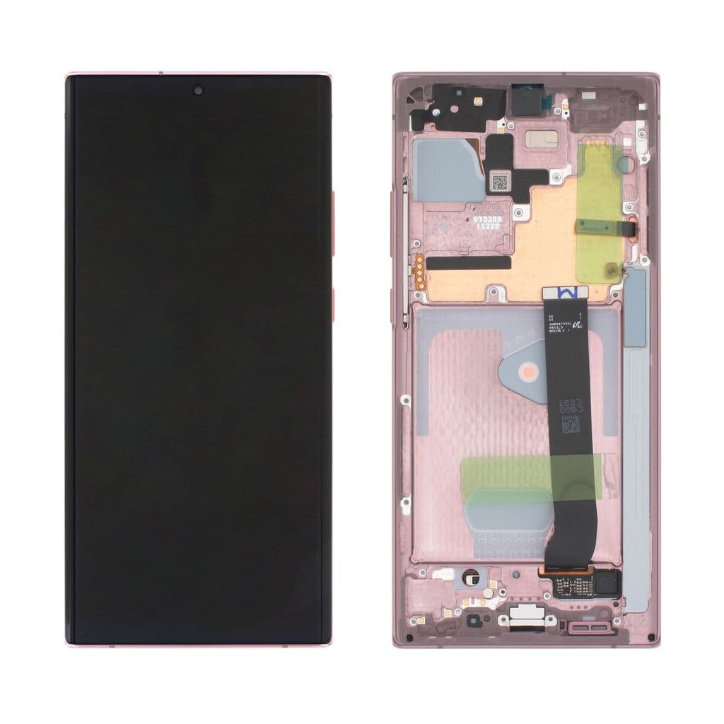 Samsung Galaxy Note 20 Ultra LCD Skärm Original - Mystic Bronze