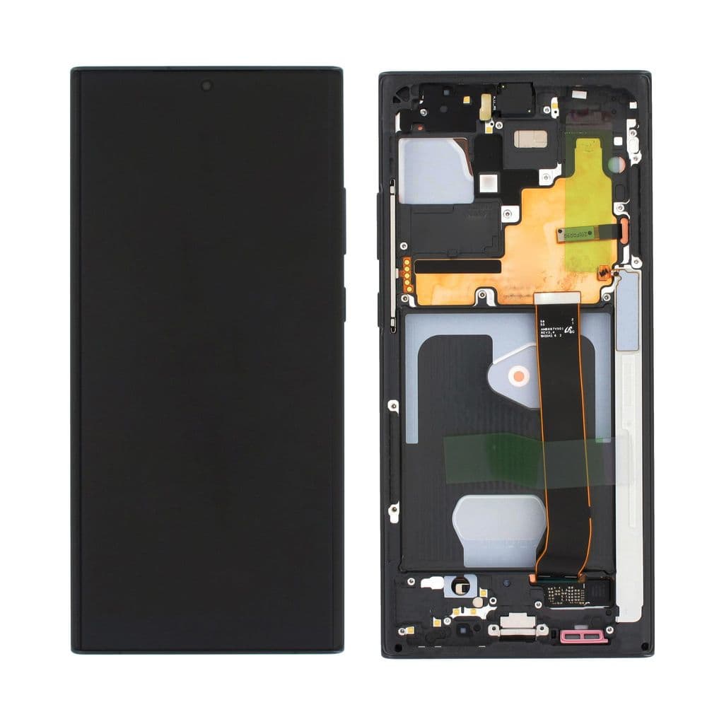 Samsung Galaxy Note 20 Ultra LCD Skärm Original - Mystic Black
