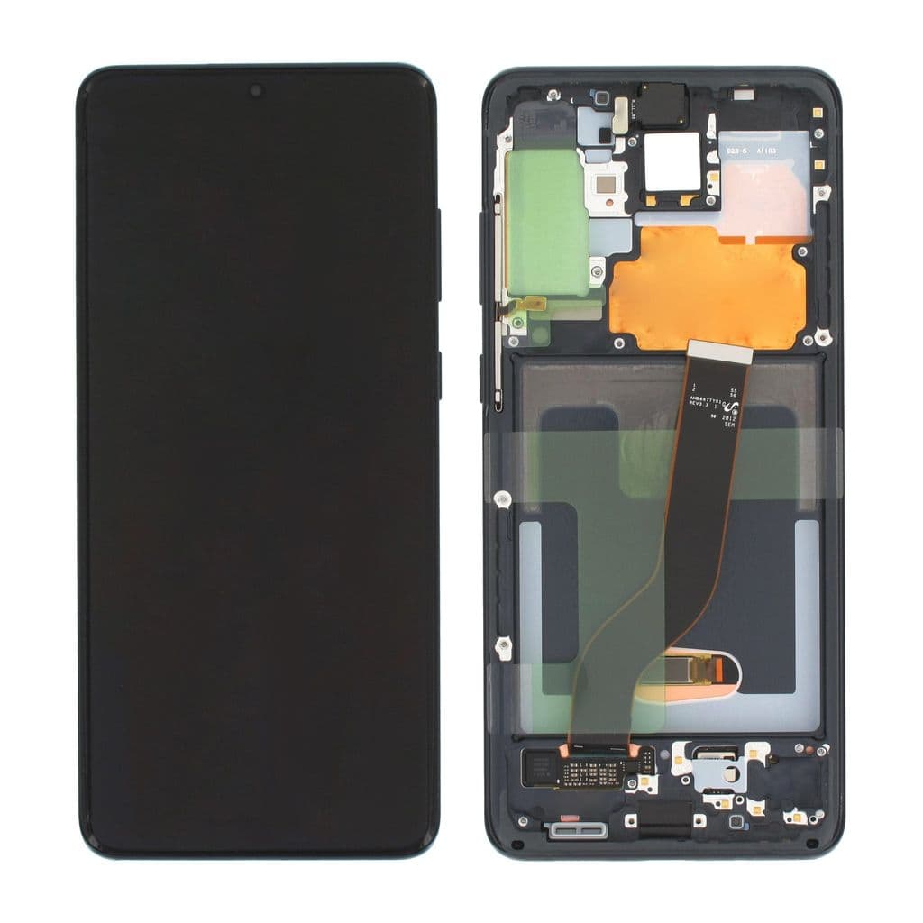 Samsung Galaxy S20 Plus 5G Skärm Original - Cosmic Black