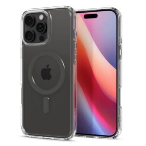 Spigen iPhone 16 Pro Ultra Hybrid MagSafe Skal - Transparent / Svart