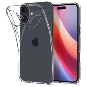 Spigen iPhone 16 Liquid Crystal Skal - Transparent