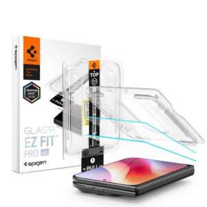 Spigen Glas.tR EZ Fit Pro HD Skärmskydd till iPhone Duo - Transparent