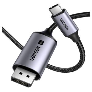 Ugreen USB-C till DisplayPort Kabel 8K@60Hz, 3m - Grå