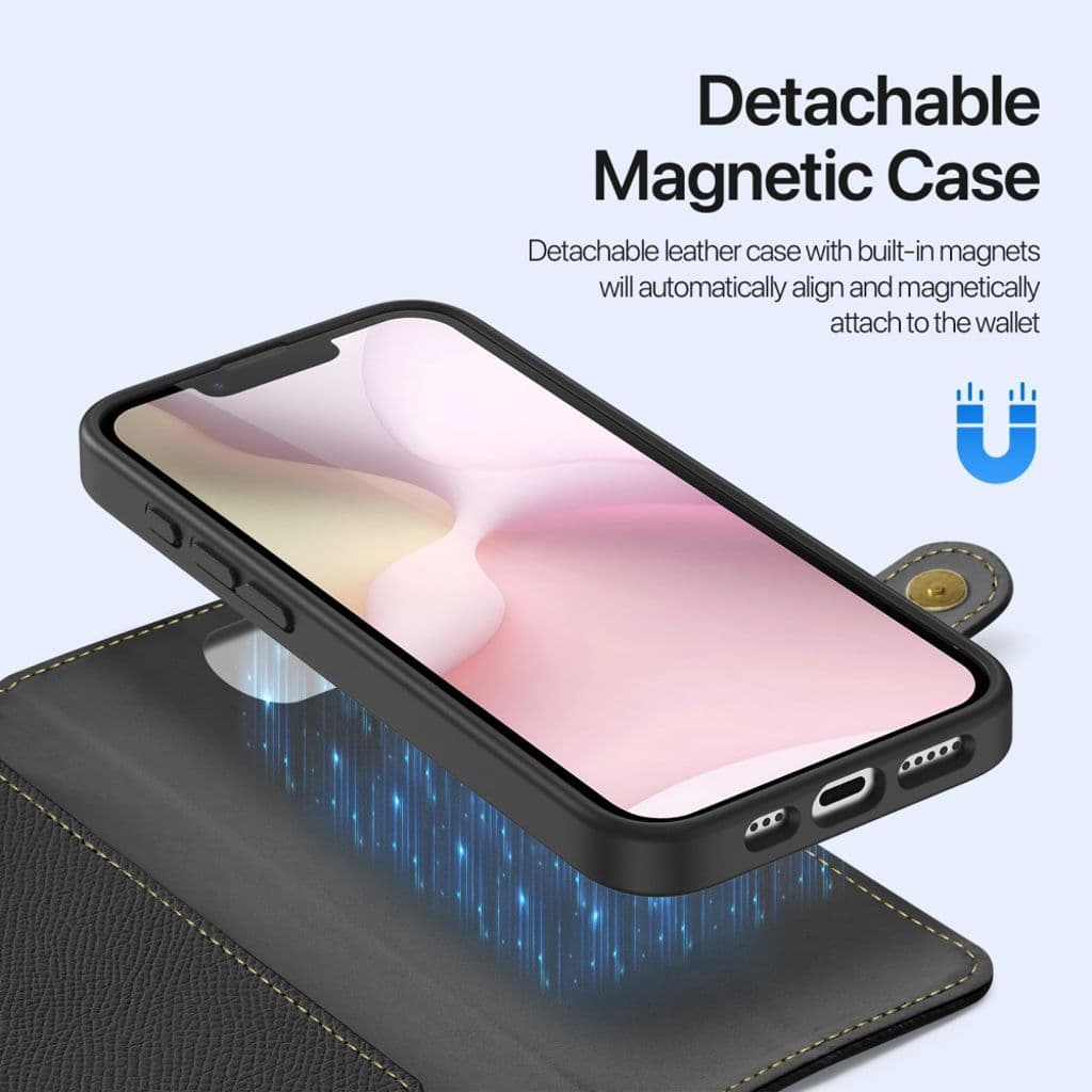 DUX DUCIS iPhone 16e Plånboksfodral - Svart