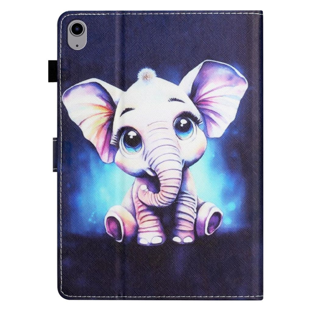 iPad 10.9" 2022 / iPad 11" 2025 fodral med tryck - Elefant