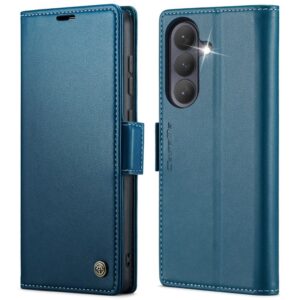 CASEME Samsung Galaxy S26 Plus Plånboksfodral RFID - Blå