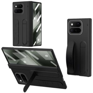 Google Pixel 11 Pro Fold Skal med skärmskydd i härdat glas - Svart