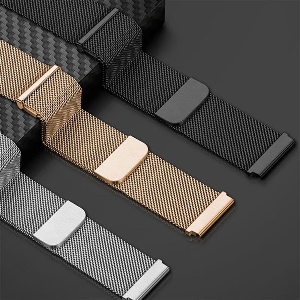 Garmin Venu 3S/2S/Forerunner 265S/255S etc. Milanesiskt klockarmband - Roséguld - Bild 6