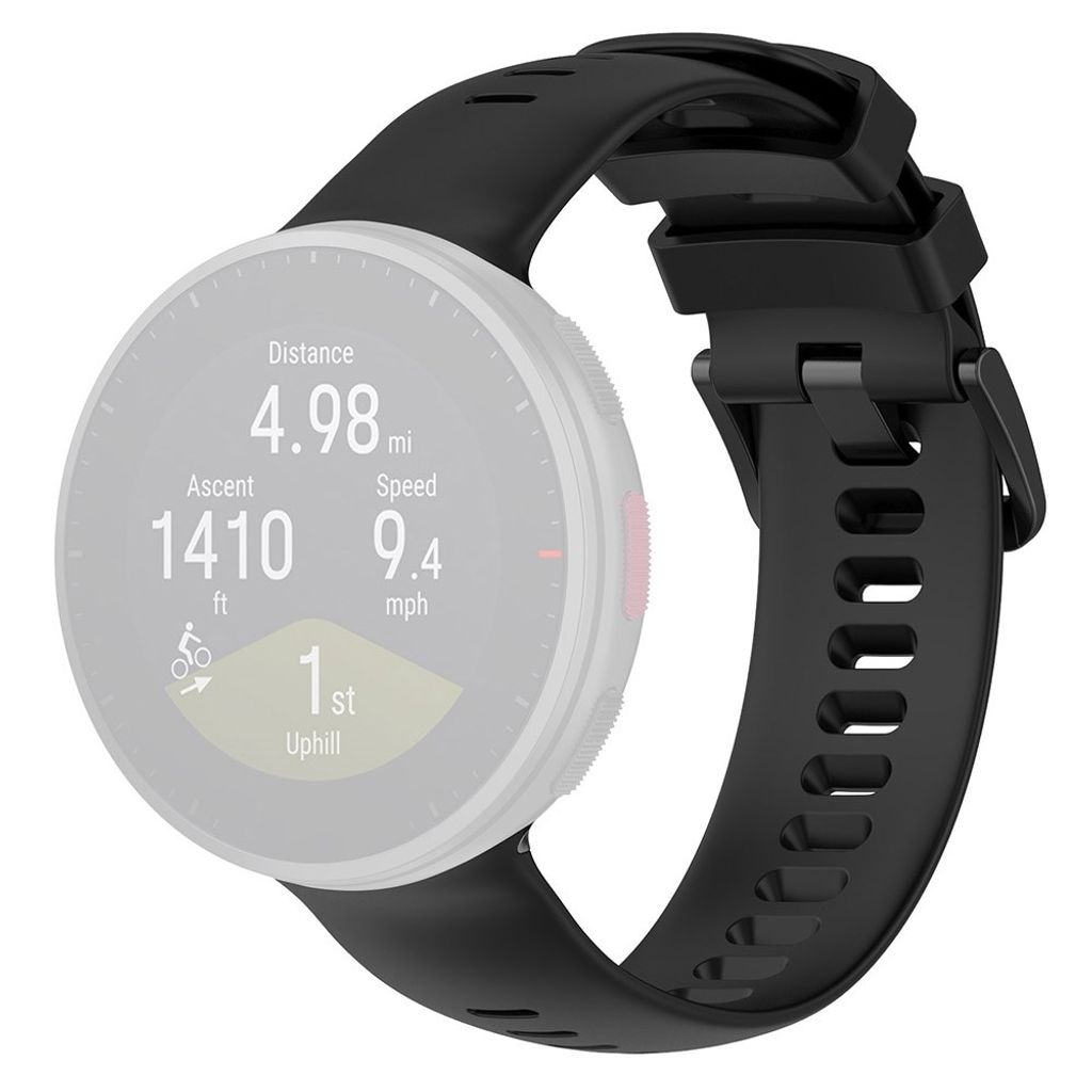 Polar Vantage V2 Silikonarmband - Svart