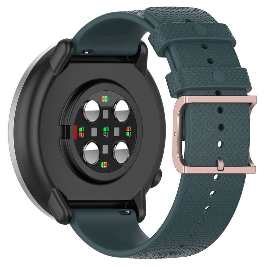 Polar Ignite Watch Strap Dots Design 20mm - Mörkgrön