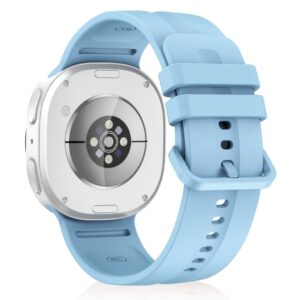 Samsung Galaxy Watch9/8/8 Classic Silikonarmband L - Ljusblå