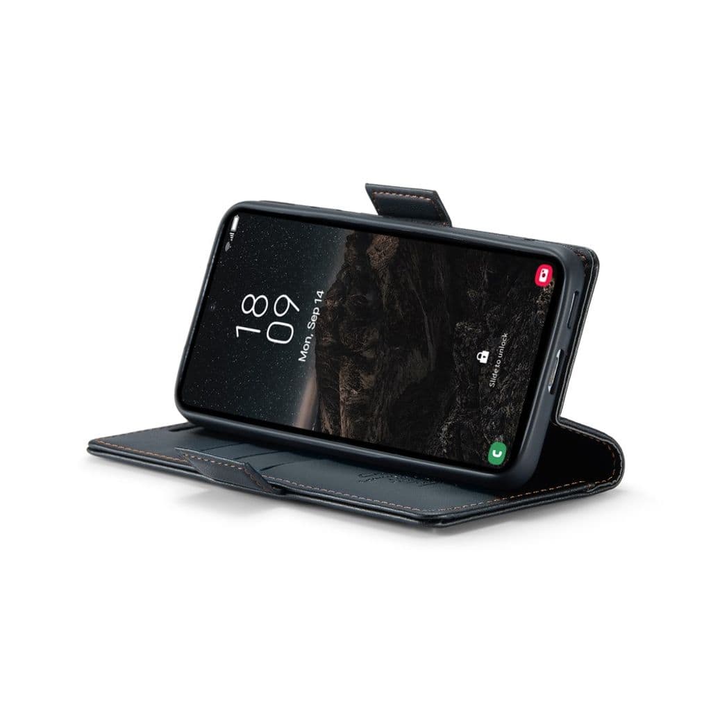 CASEME Samsung Galaxy S25 Plånboksfodral - Svart