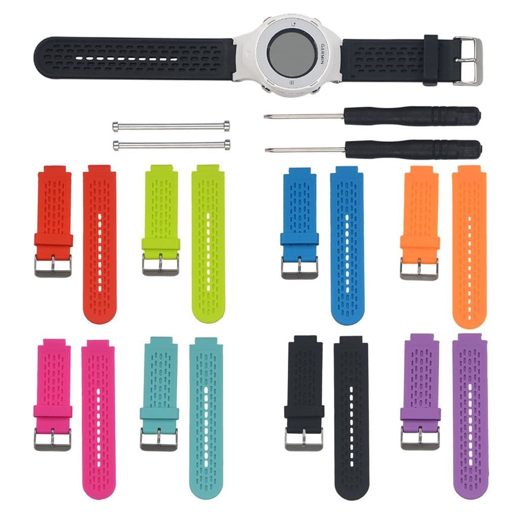Silikon klockarmband till Garmin Approach S2/S4 – Orange