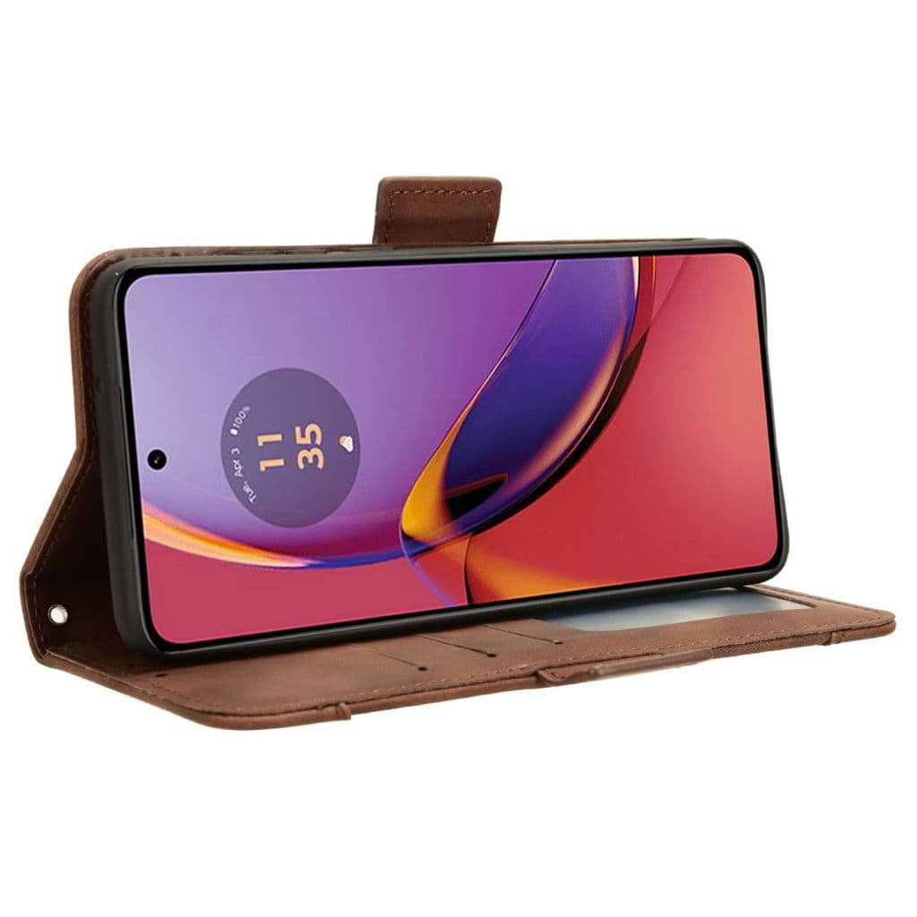 Motorola Moto G84 fodral - Brun