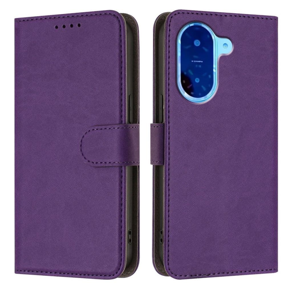 Xiaomi Redmi A5 4G Plånboksfodral PU-läder – Mörklila