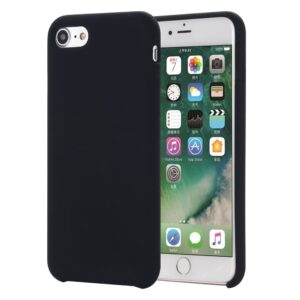 Liquid Silicone iPhone 7/8/SE 2020/SE 2022 Skal - Svart