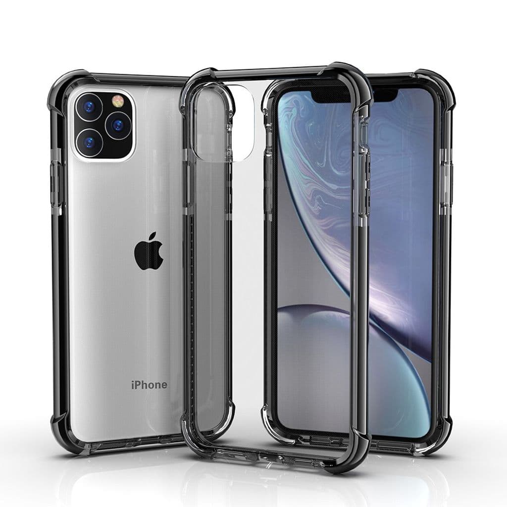 Stöttåligt iPhone 11 Pro skal i akryl - Svart