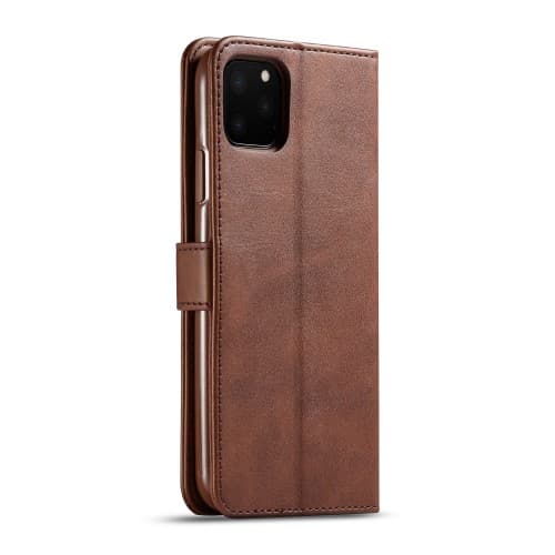 LC.imeeke Plånboksfodral för iPhone 11 Pro Max - Kaffe