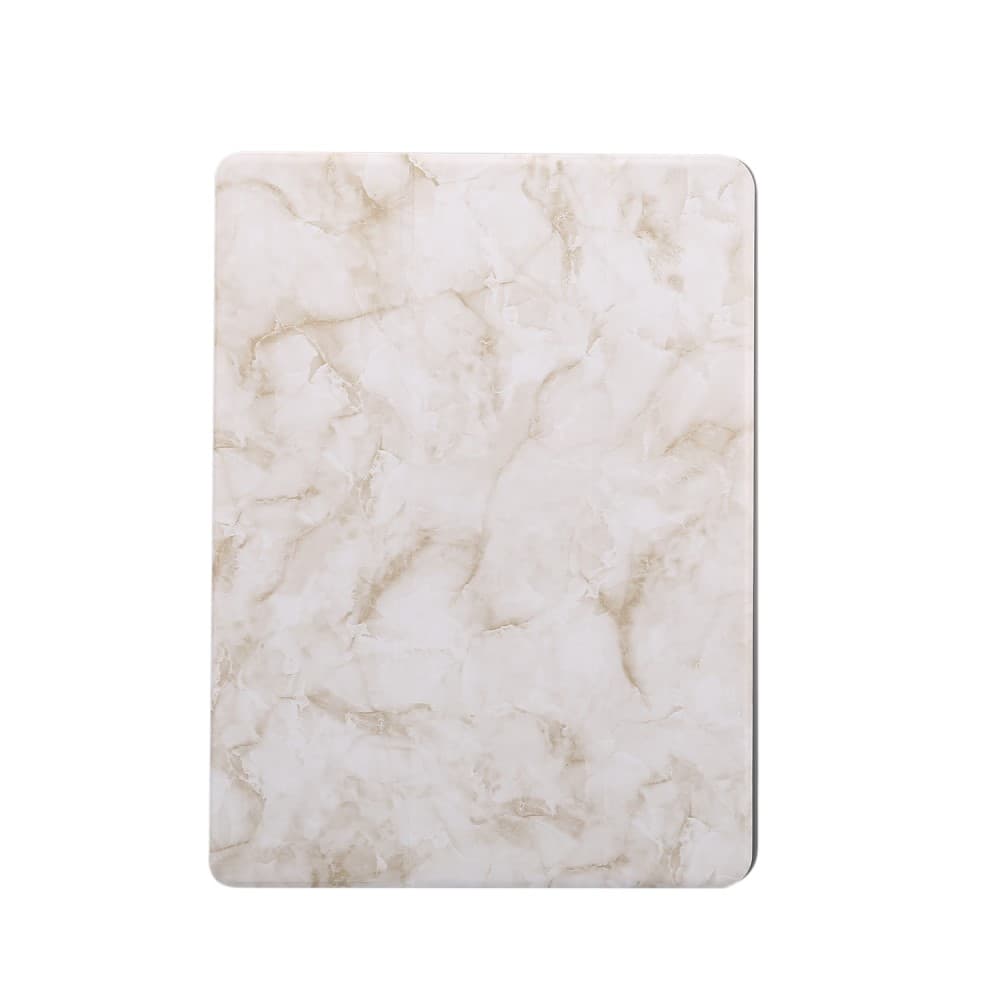 iPad 10.2" 2021/2020/2019 Tri-fold fodral marmor - Beige