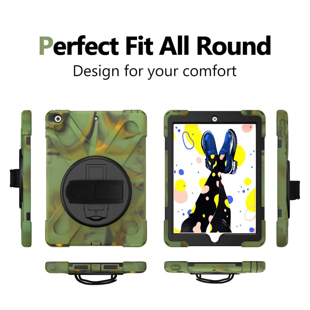 iPad 10.2" 2021/2020/2019 silikonskal - Grön - Bild 2