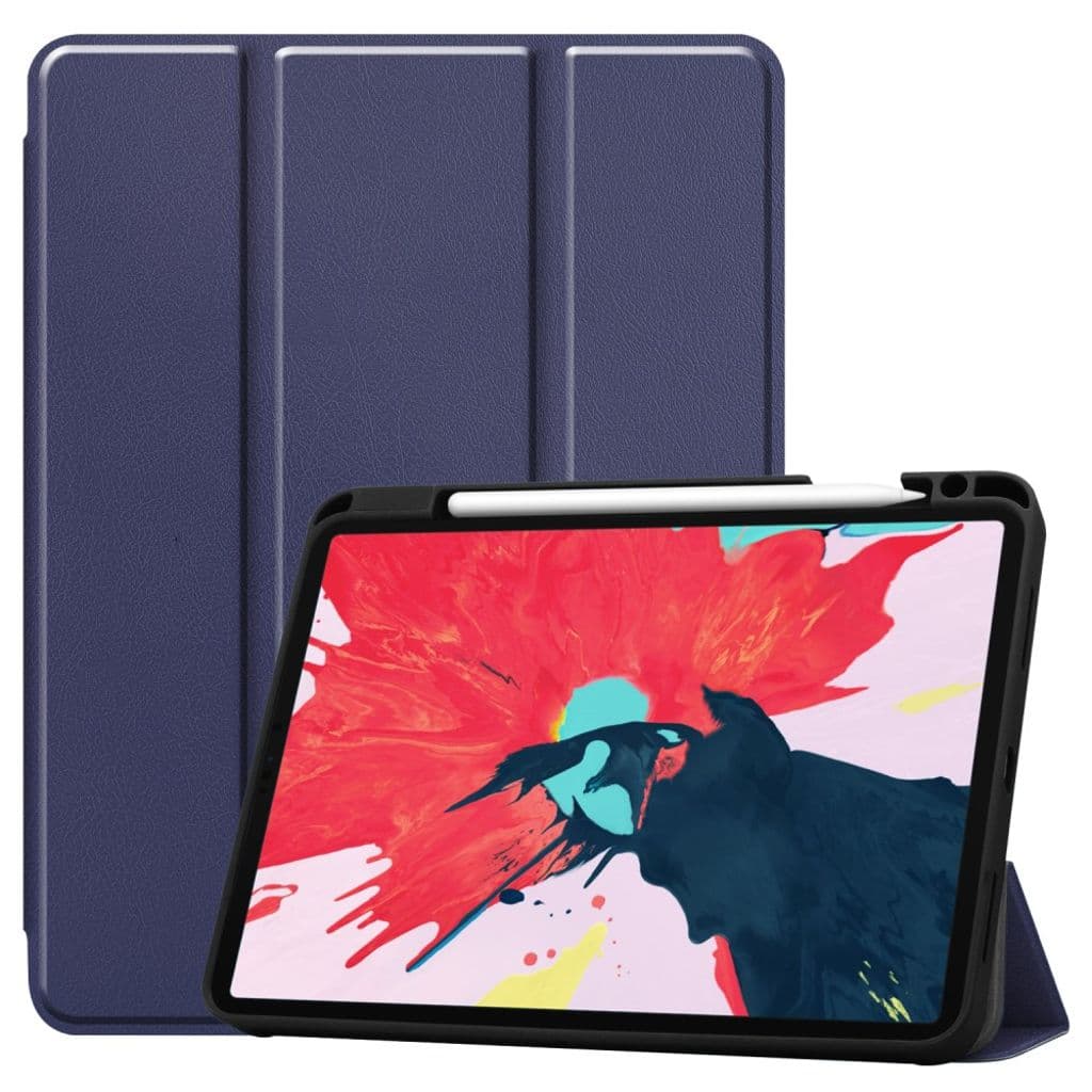 iPad Pro 11" Gen 1/2/3/4 Tri-fold fodral - Mörkblå