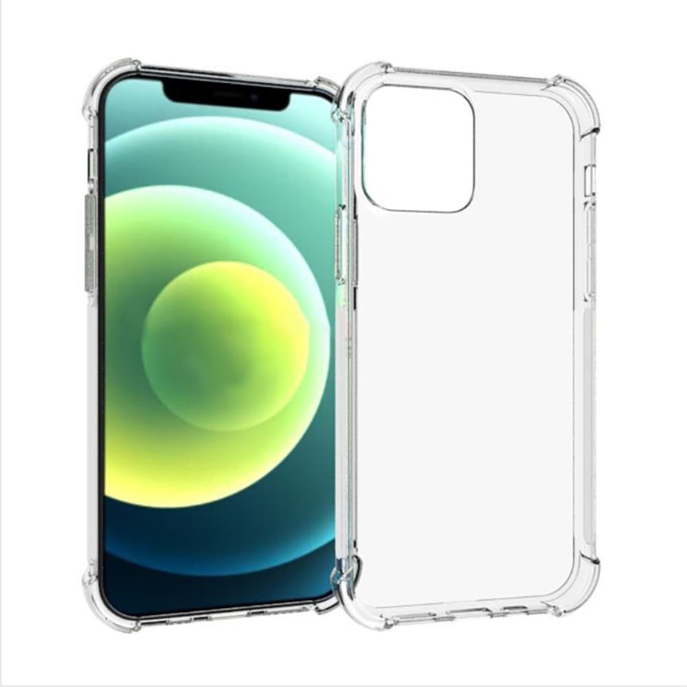 Anti-Slip TPU Skal för iPhone 13 Pro - Genomskinligt