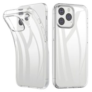 Anti-Fingerprint TPU Skal för iPhone 13 Pro - Genomskinligt