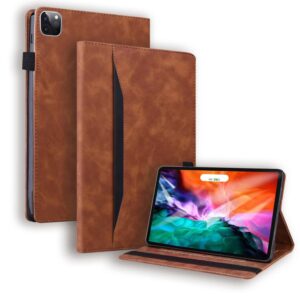 iPad Pro 12.9" 2022/2021/2020/2018 premium plånboksfodral - Brun