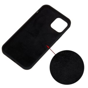 Liquid Silicone Skal för iPhone 13 Pro - Svart