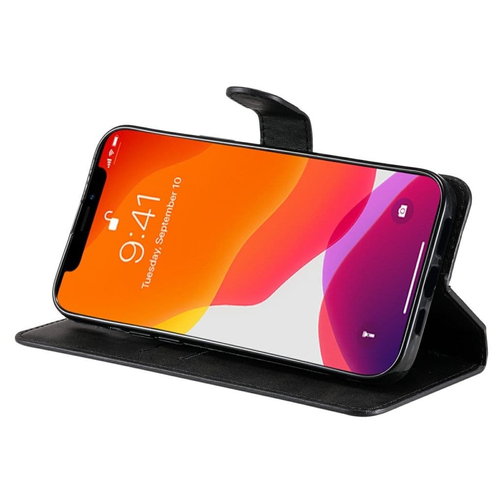 Vikbart iPhone 13 Pro Max fodral - Svart