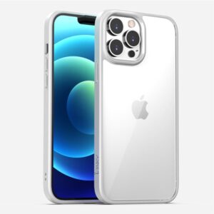 IPAKY Drop-Proof Clear Skal till iPhone 13 - Vit