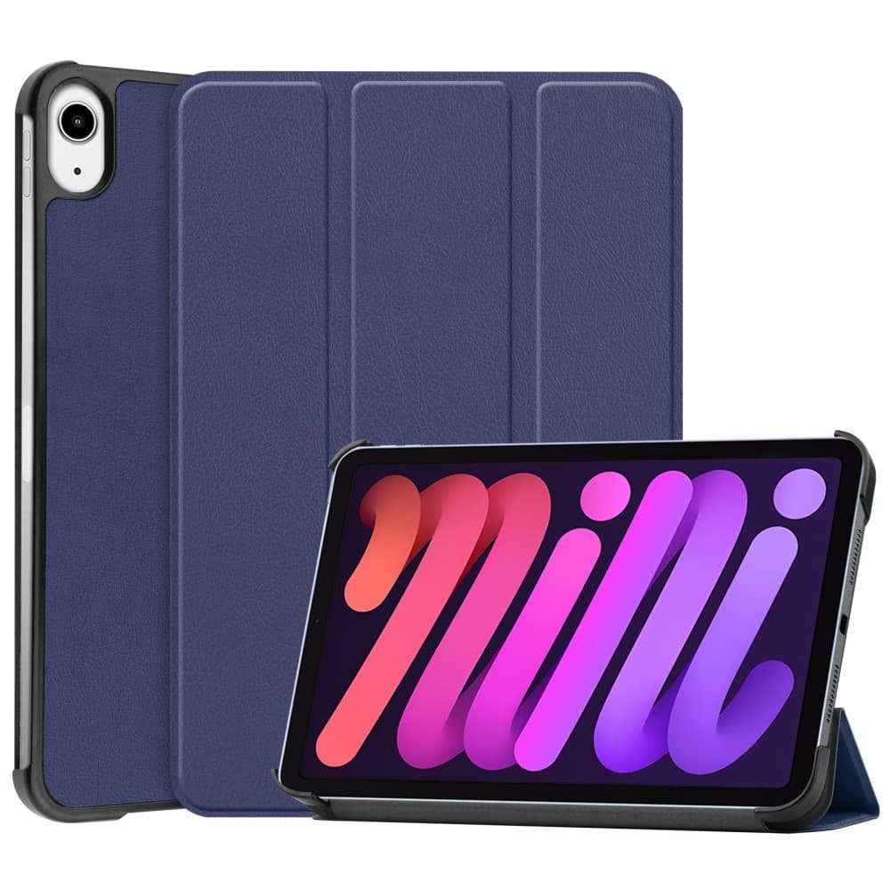 iPad Mini 6 2021 / Mini A17 Pro 2024 Tri-fold Fodral - Lila
