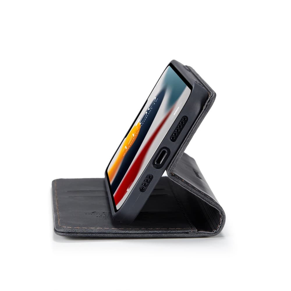 CASEME iPhone 13 Pro Max premium plånboksfodral - Svart - Bild 2