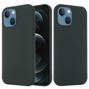 IPhone 13 silikonskal - Mörkgrönt