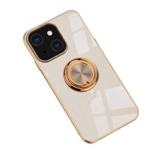 iPhone 13 Skal med ringhållare / Stativ - Rosa
