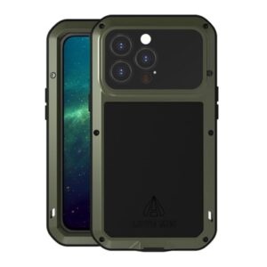 LOVE MEI iPhone 13 Pro skal - Militärgrön
