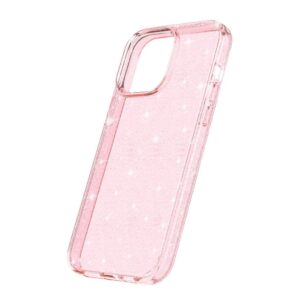 Glittrande iPhone 15 Pro skal - Rosa