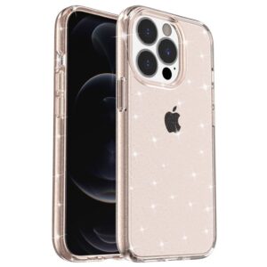 Glittrande iPhone 15 Pro skal - Guld