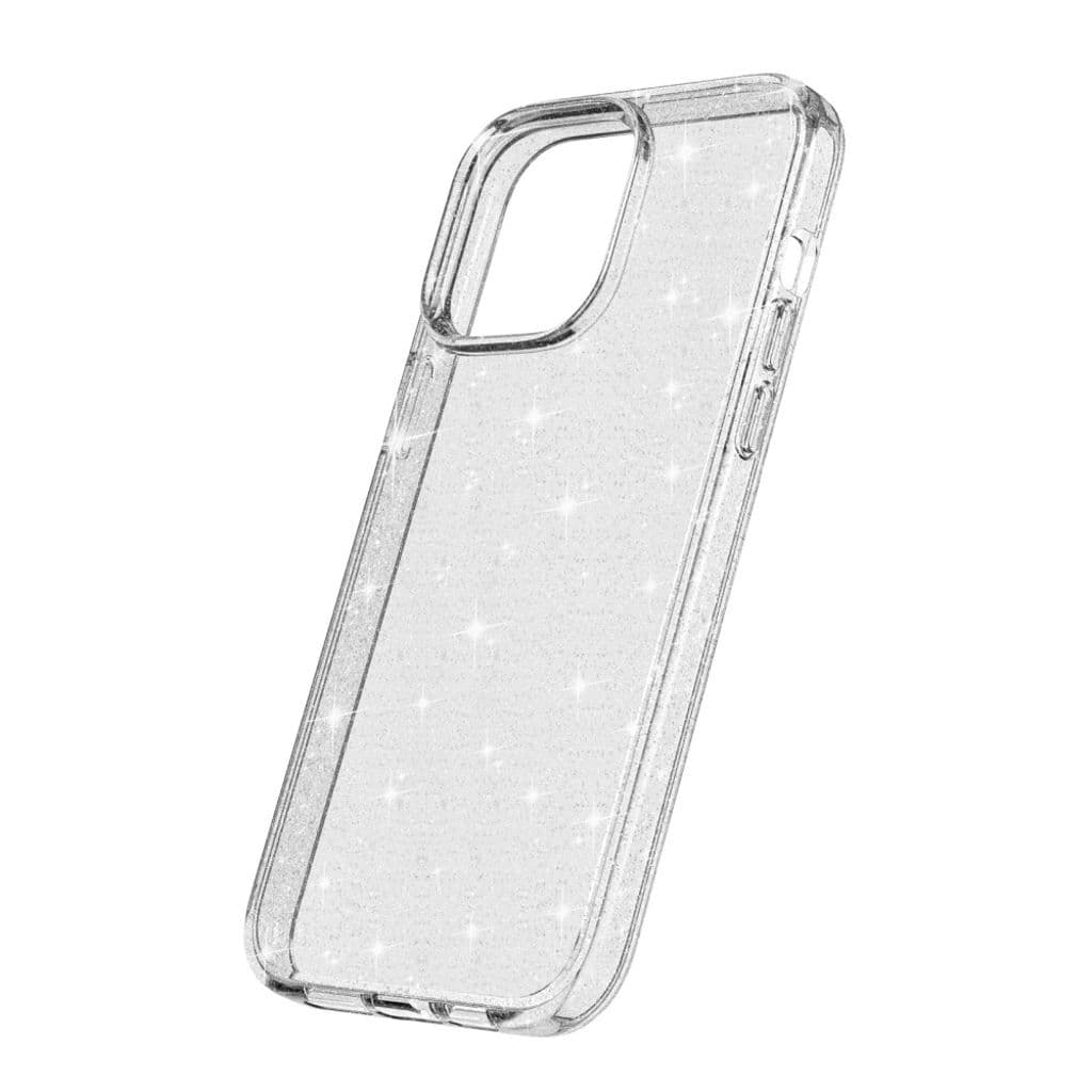 Glittrande iPhone 15 Pro Max skal - Vitt - Bild 5