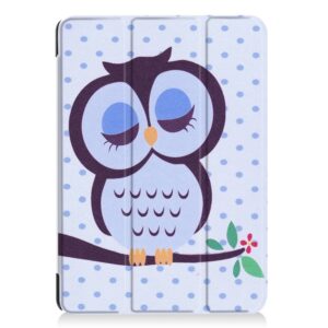 iPad 9.7" 5/6 Tri-Fold fodral med tryck - Uggla