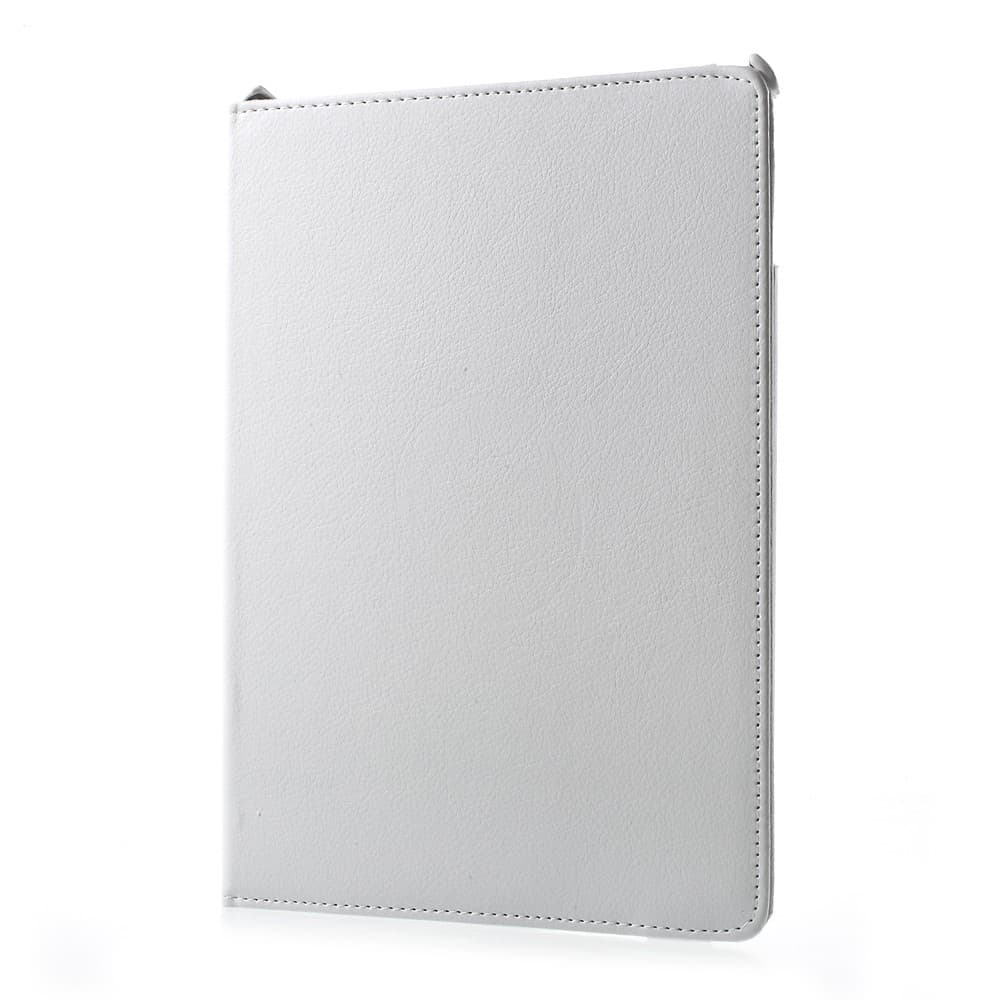 iPad 9.7" 5/6, iPad Air/Air 2 fodral med roterbart stativ - Vit