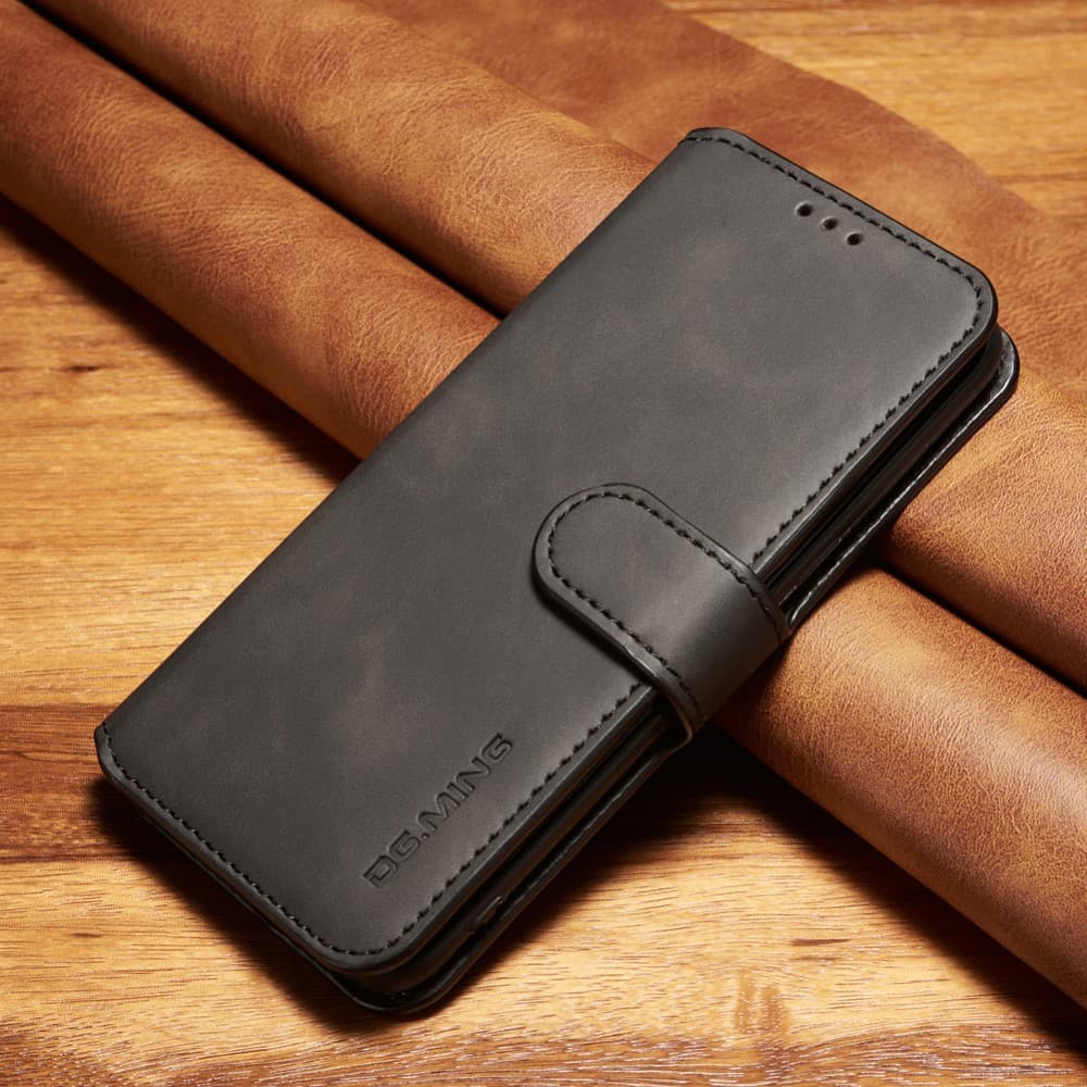 DG.MING Retro Samsung Galaxy S8 Fodral - Svart